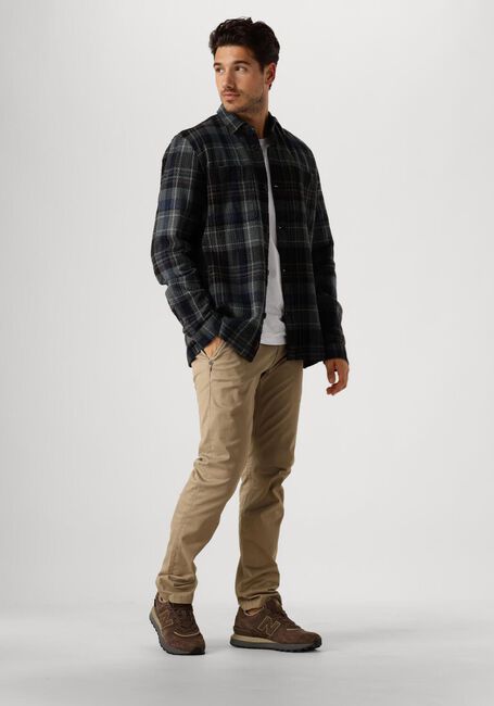 Graue PME LEGEND Casual-Oberhemd LONG SLEEVE SHIRT DOBBY MATTWEAVE - large