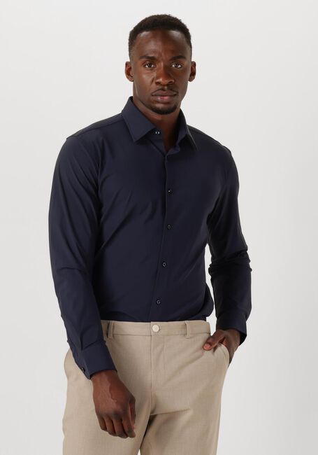 Dunkelblau BOSS BLACK Casual-Oberhemd P-HANK-KENT-C1-222 - large