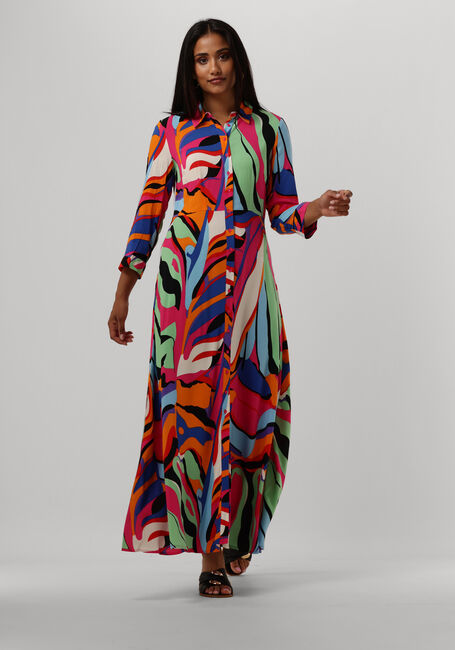 Mehrfarbige/Bunte Y.A.S. Maxikleid YASSAVANNA LONG SHIRT DRESS 1 - large