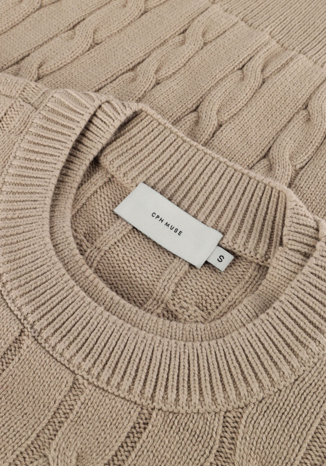 Beige COPENHAGEN MUSE Pullover CMKOTOM-PULLOVER - large