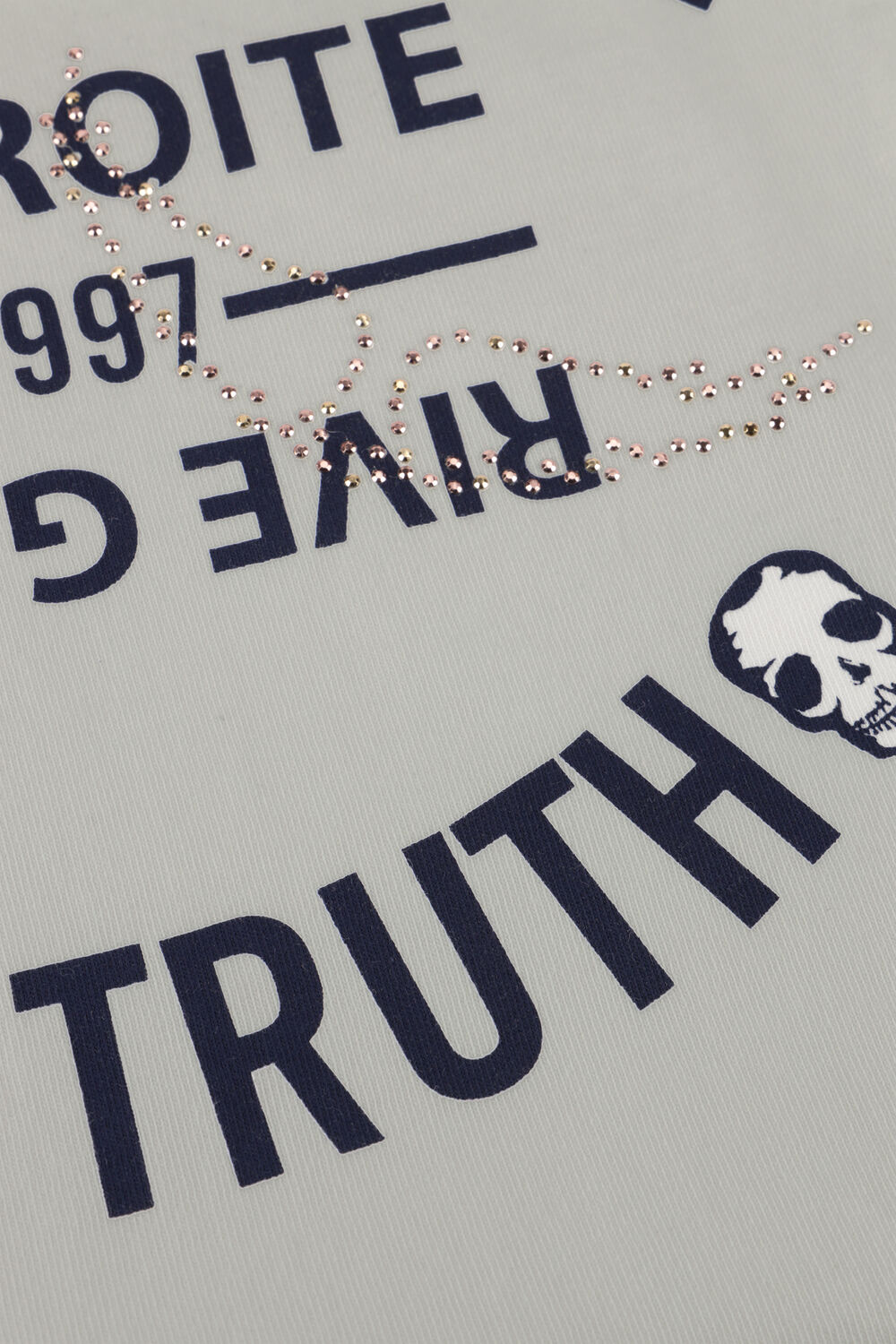 Nicht-gerade weiss ZADIG & VOLTAIRE T-shirt X60535 - large