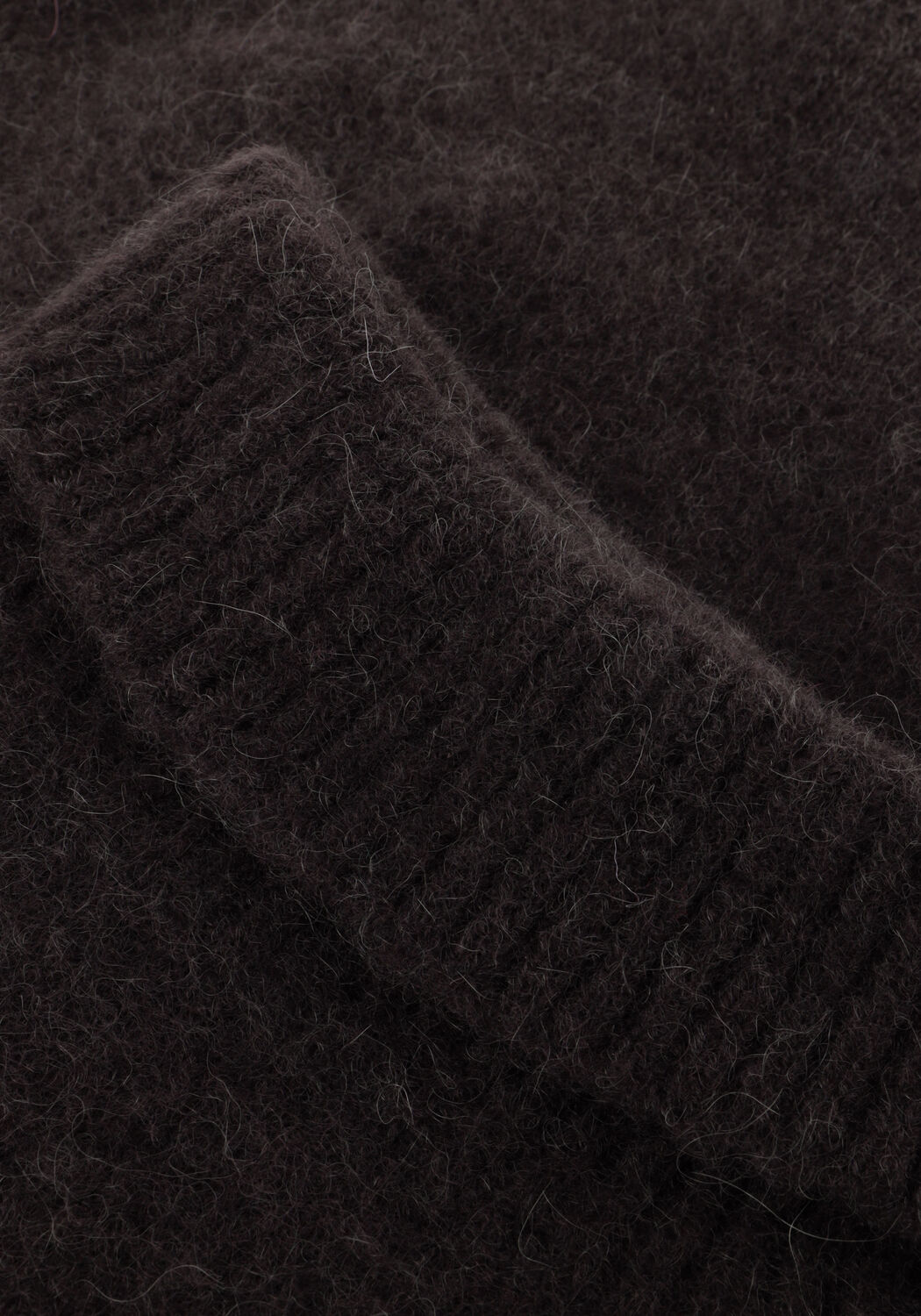 Braune OMODA ATELIER Pullover OM-FAMILY SHORT KNIT - large