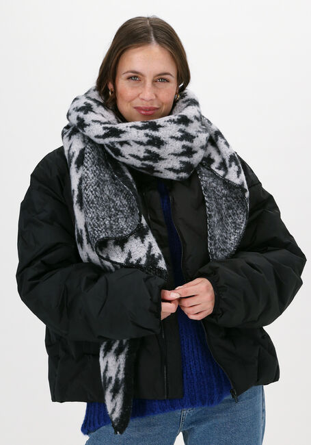 Schwarze YEHWANG Schal WINTER WONDER - large