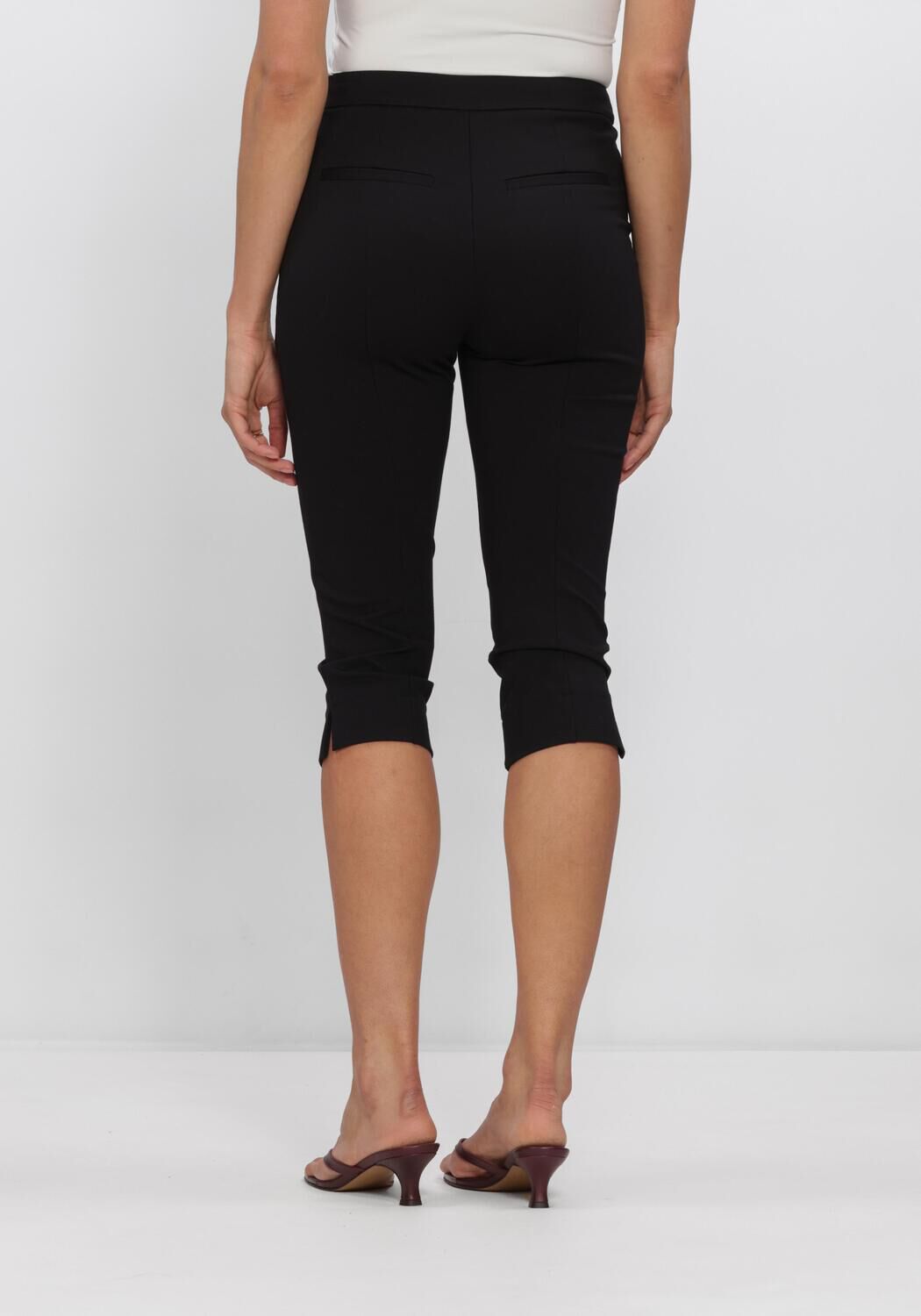 Schwarze CO'COUTURE Hosen CATJACC CAPRI LL PANT - large