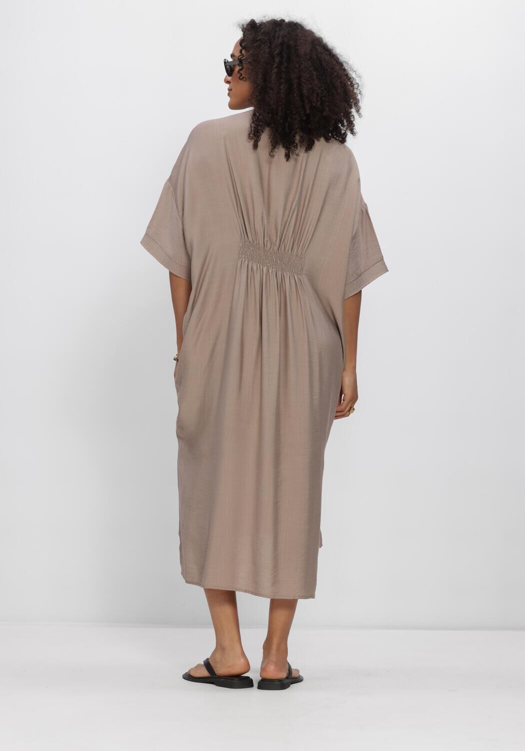 Sand CO'COUTURE Midikleid HERACC TUNIC V-DRESS - large