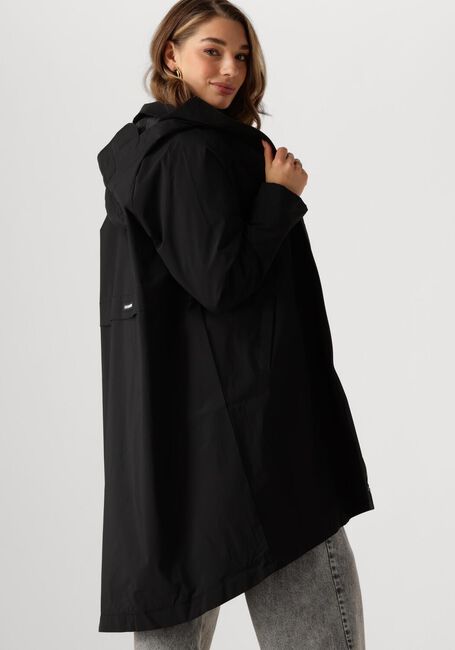 Schwarze DEBLON SPORTS Regenjacke ROMY RAINCOAT - large