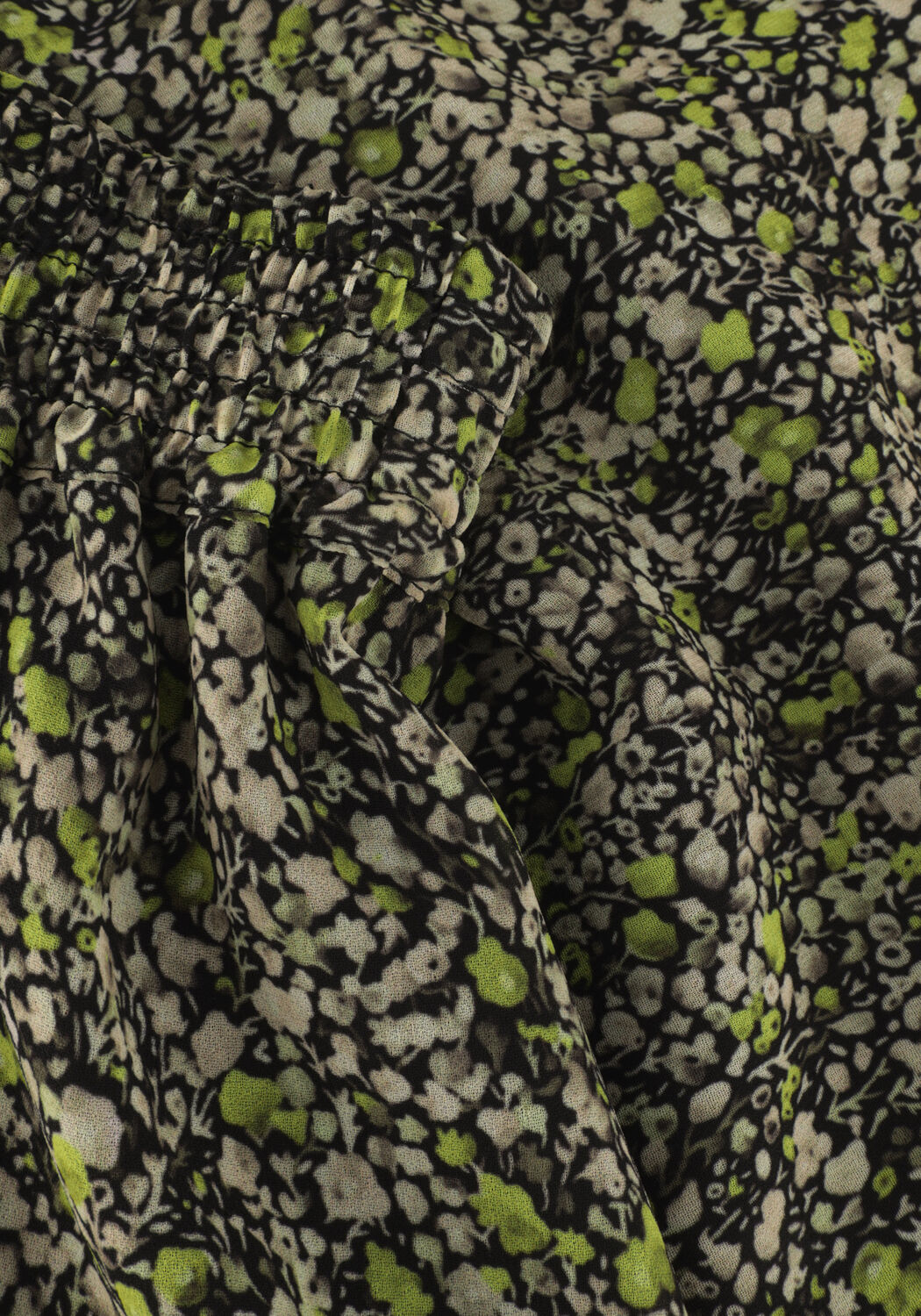 Gr&uuml;ne CATWALK JUNKIE Minirock SK MOSS FLOWERS - large