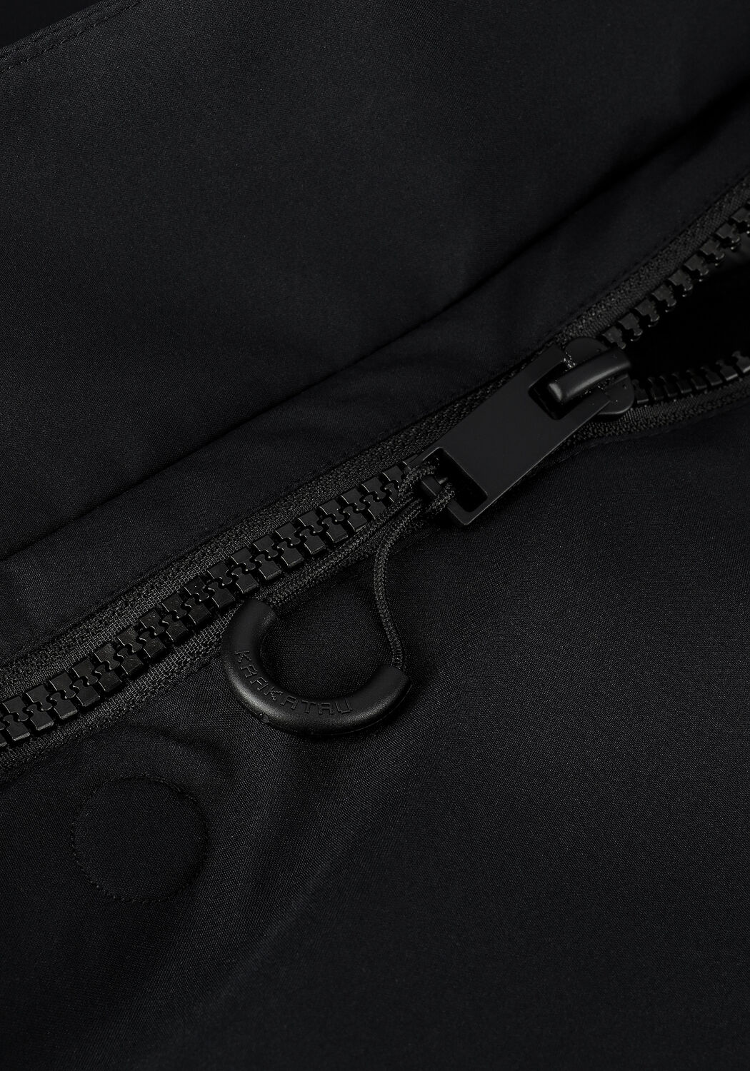 Schwarze KRAKATAU Regenjacke QW319 - large