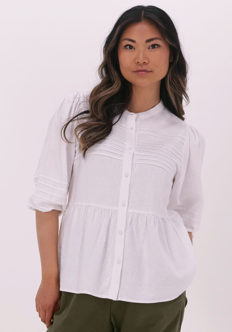 weiße levete room bluse naja 10 shirt