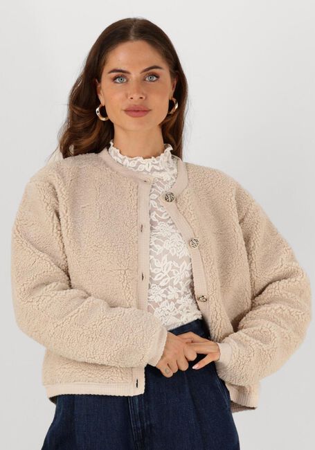 Sand NEO NOIR Strickjacke LIMO FLUFFY KNIT CARDIGAN - large