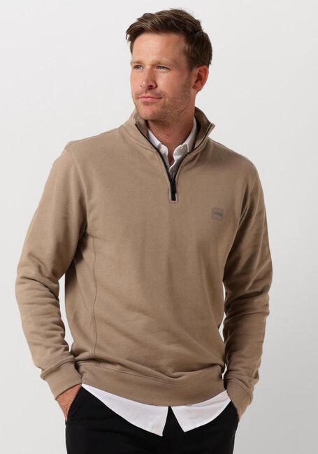 Taupe BOSS ORANGE Sweatshirt ZETRUST - large