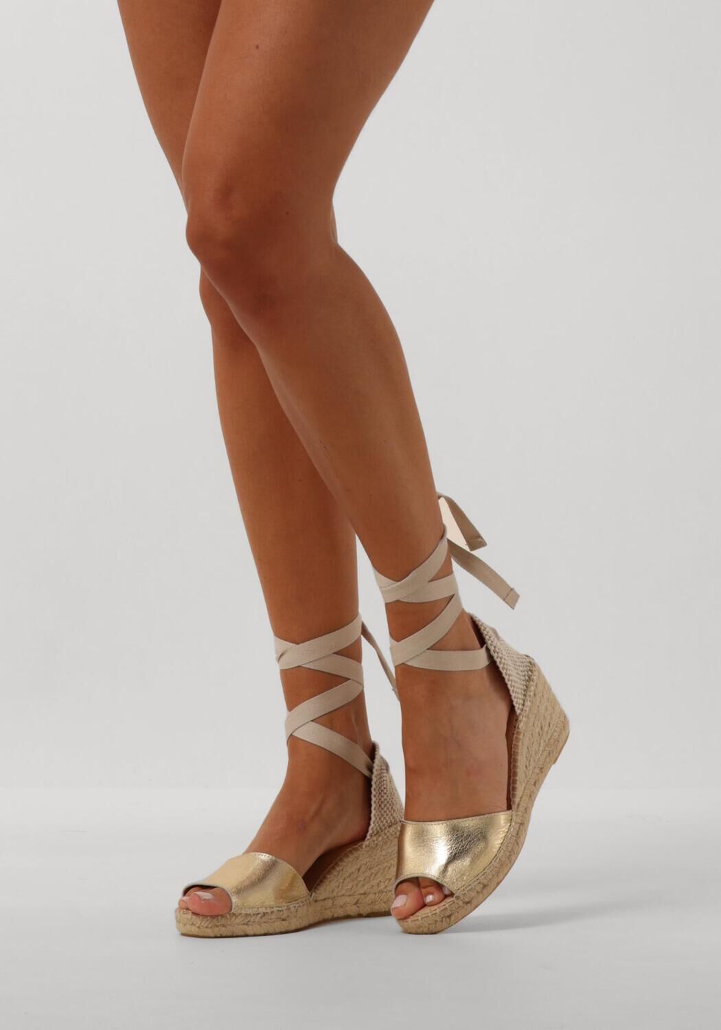 Goldfarbene AYANA Espadrilles YU127 - large