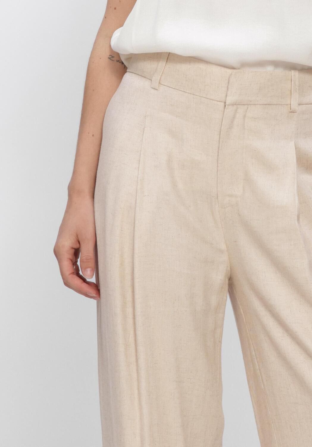 Beige MOS MOSH Hosen MMISSA COLEEN PANT - large