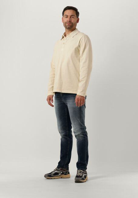 Beige BUTCHER OF BLUE Polo-Shirt JOHNS RUGBY POLO - large