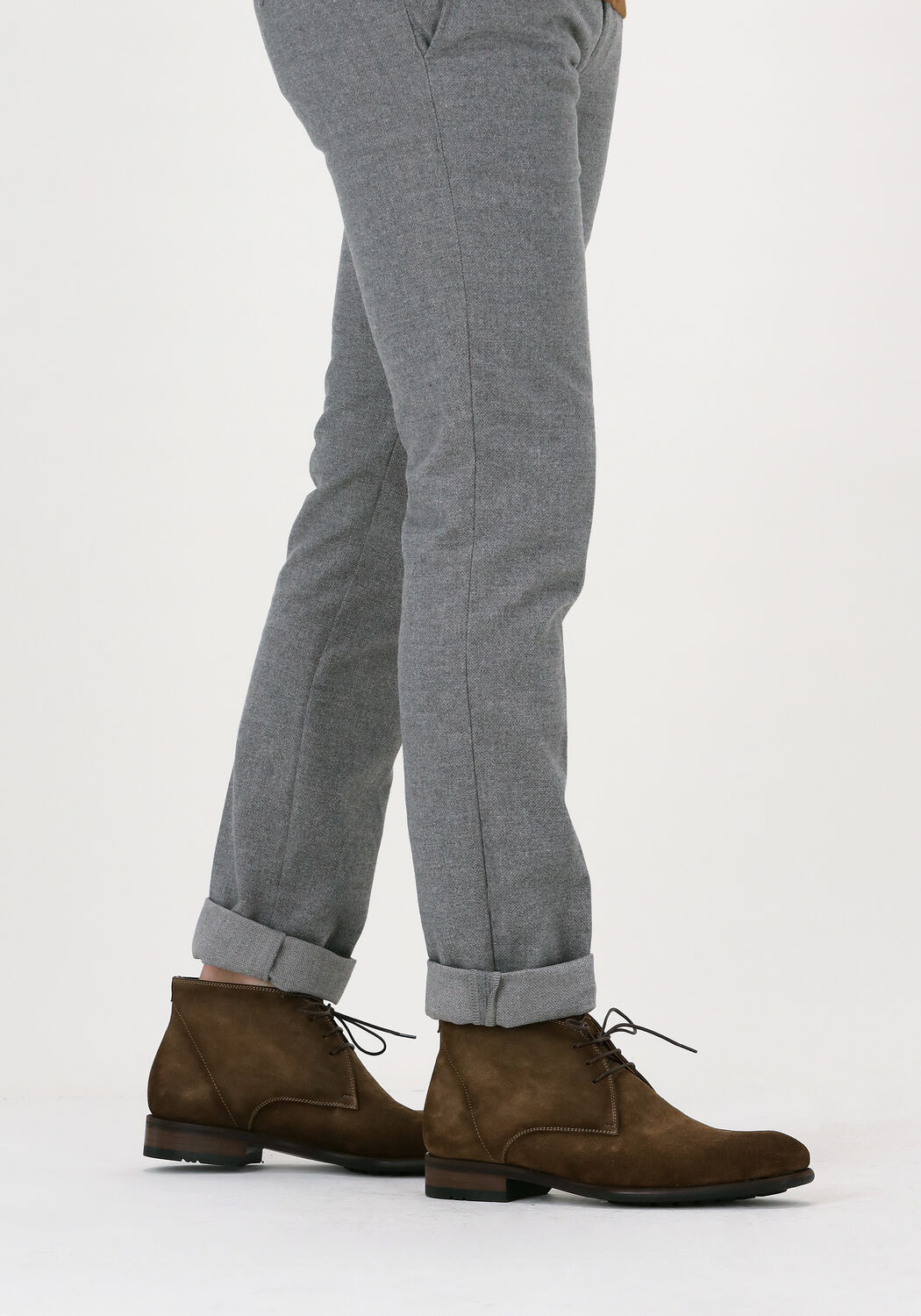 Braune MAGNANNI Schn&uuml;rboots 23433 - large