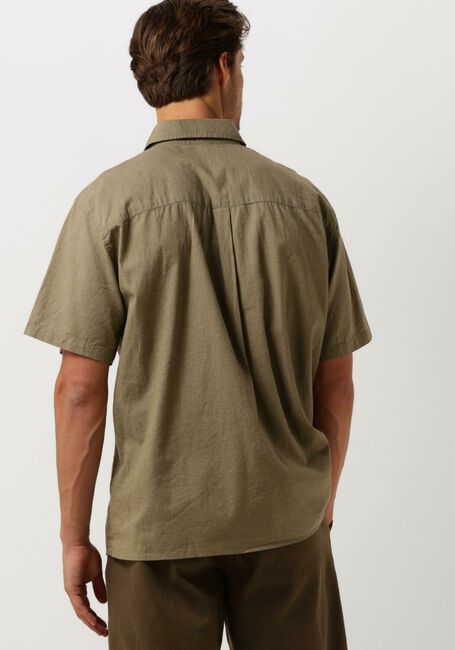 Grüne FORÉT  SERENE LINEN SS SHIRT - large