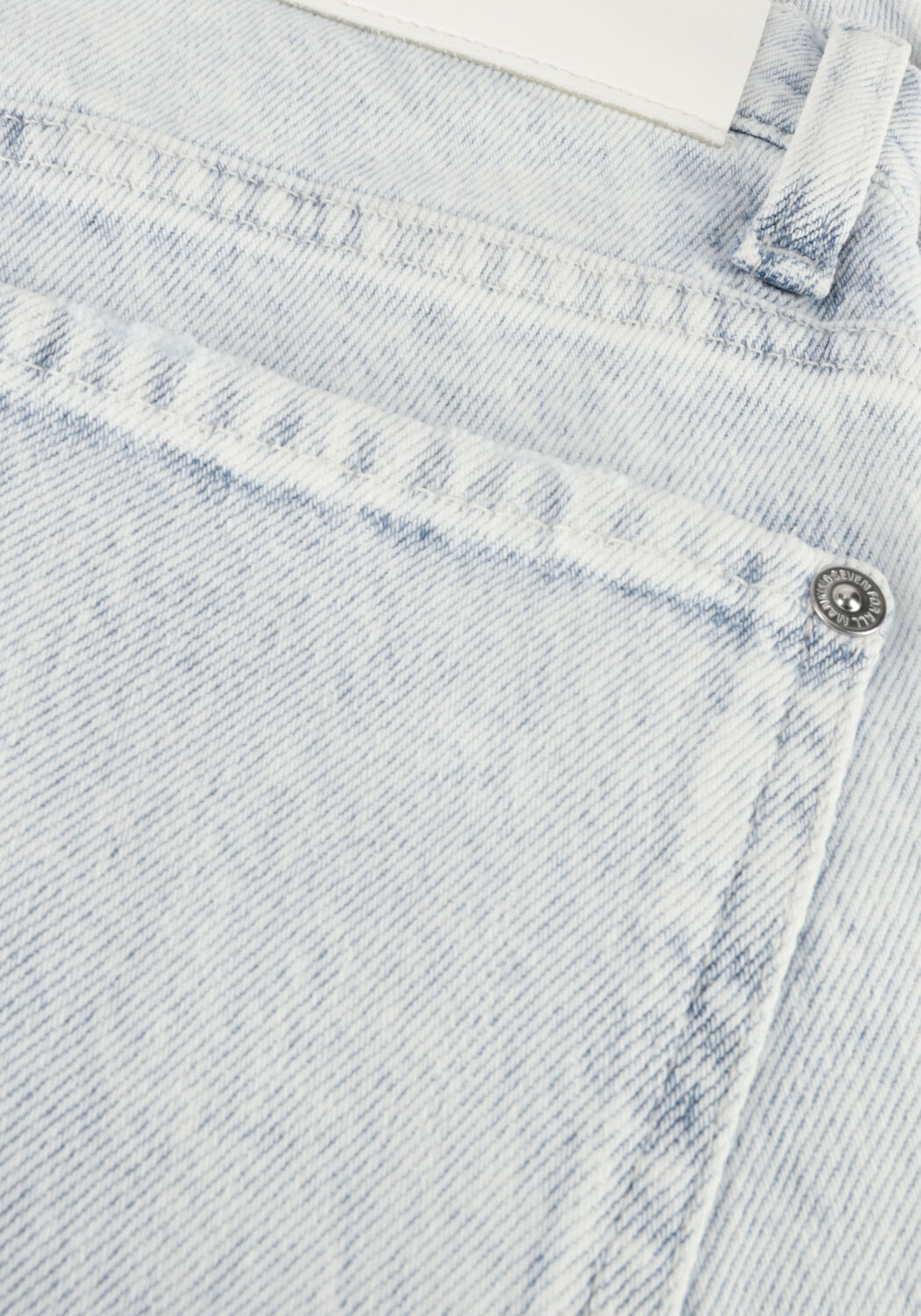 Blaue 7 FOR ALL MANKIND Straight leg jeans LOGAN STOVEPIPE ICE POP - large