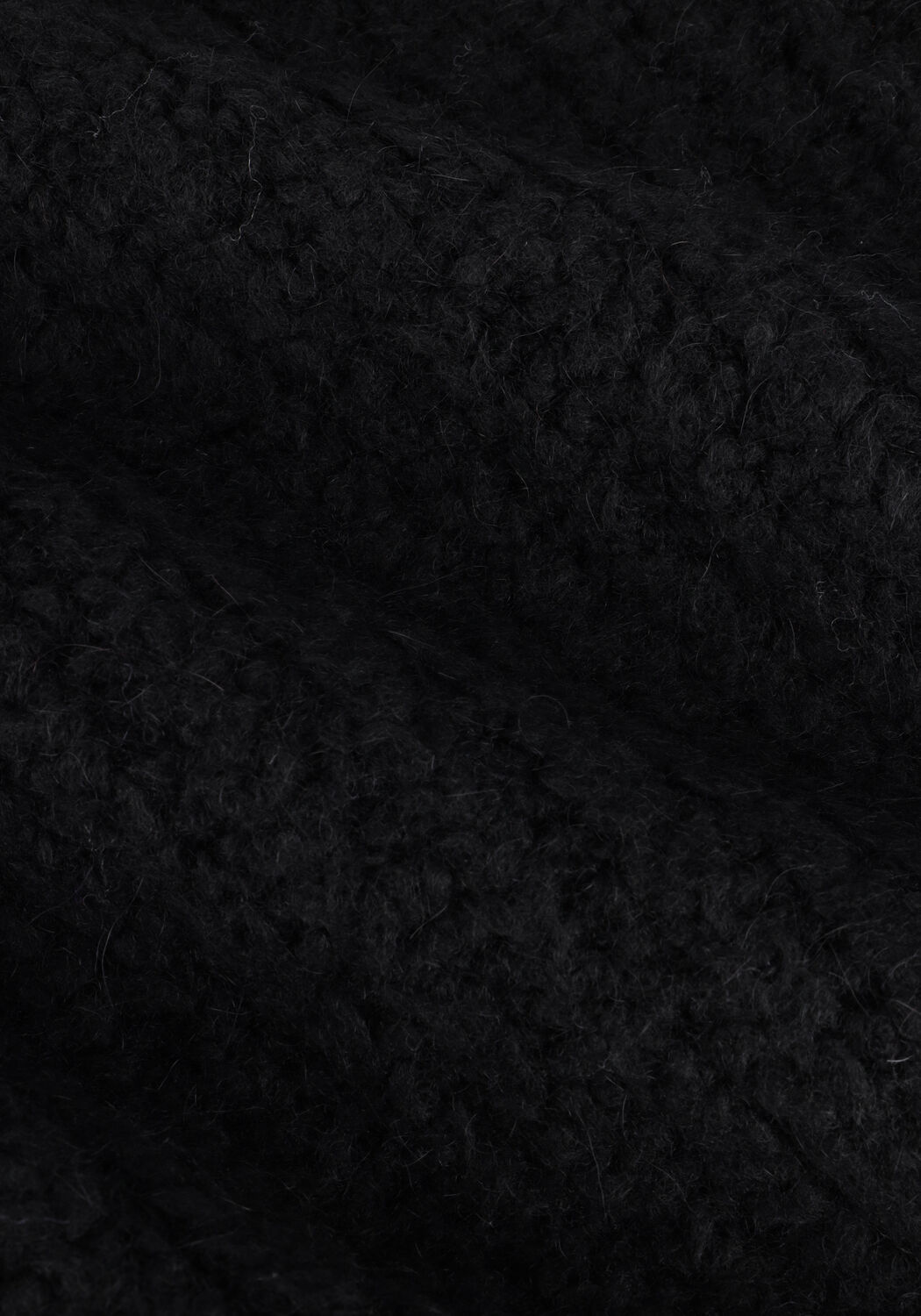 Schwarze PENN & INK Pullover PULLOVER KNITT - large