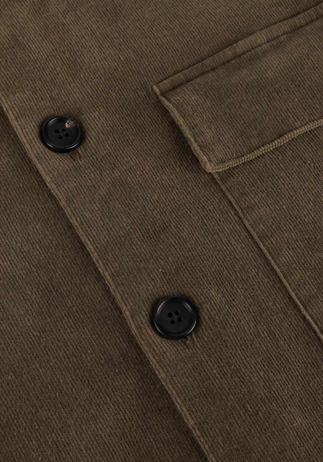 Gr&uuml;ne PROFUOMO Overshirt OVERSHIRT CORDUROY - large