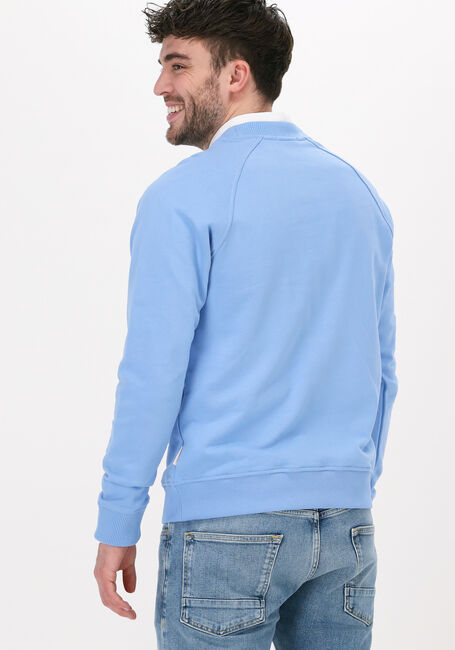 Hellblau SCOTCH & SODA Sweatshirt CREWNECK LOGO FELPA SWEATSHIRT IN ORGANIC COTTON - large