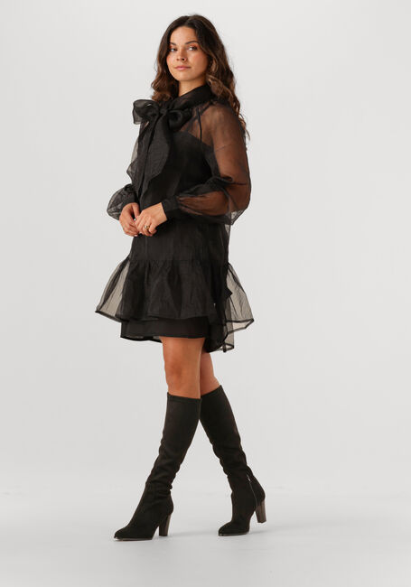 Schwarze NOTRE-V Minikleid NV-GARANCE - large
