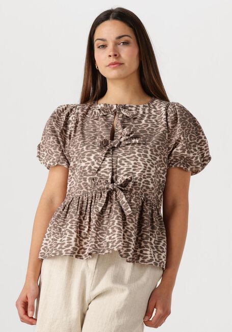 Braune NOTRE-V Blusen NV-FREDERICA LEO - large
