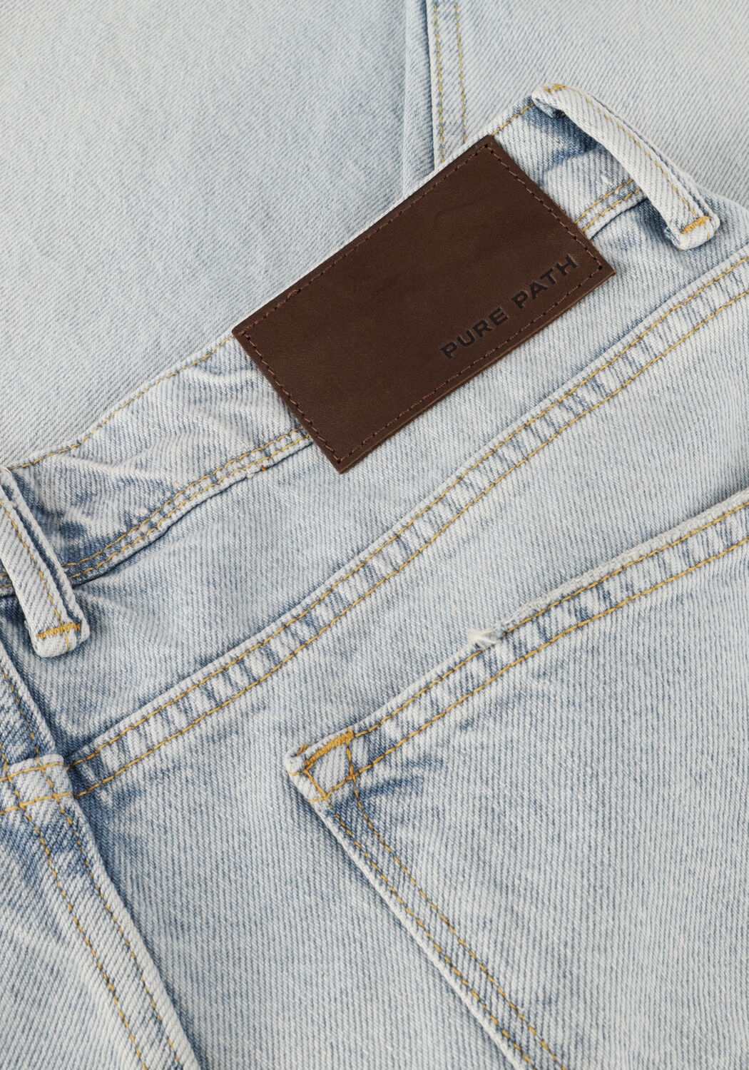 Hellblau PURE PATH Straight leg jeans THE ERIC REGULAR FIT JEANS - large