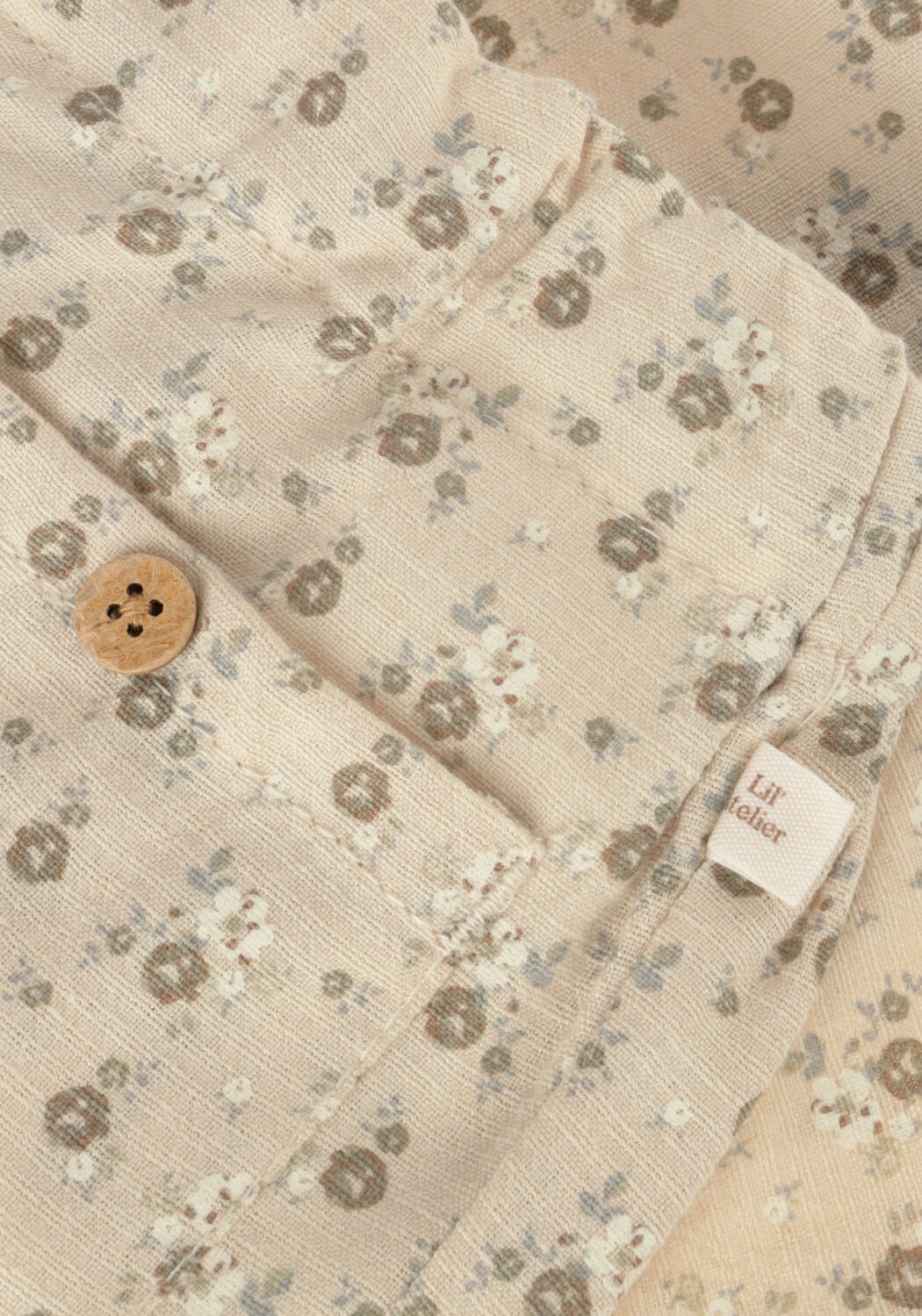 Beige LIL' ATELIER Hosen NBFLACY LOOSE PANT LIL - large