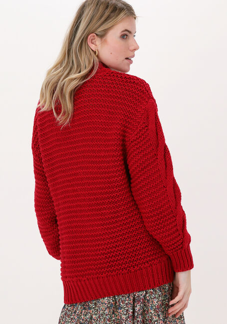 Rote NA-KD Pullover CABLE KNITTED SWEATER - large