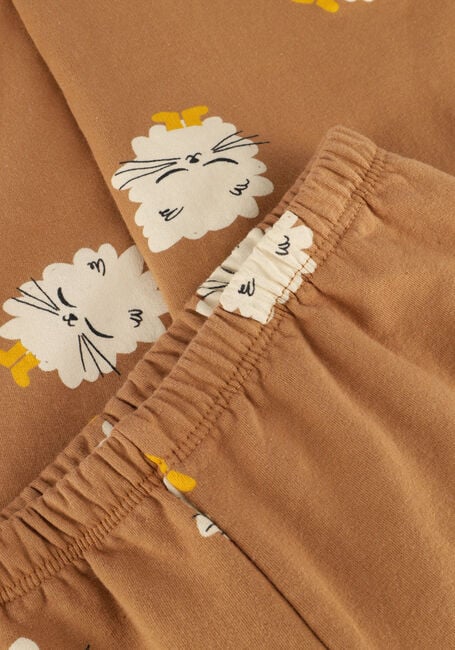 Camelfarbene LÖTIEKIDS Hose W24-129-75 - large