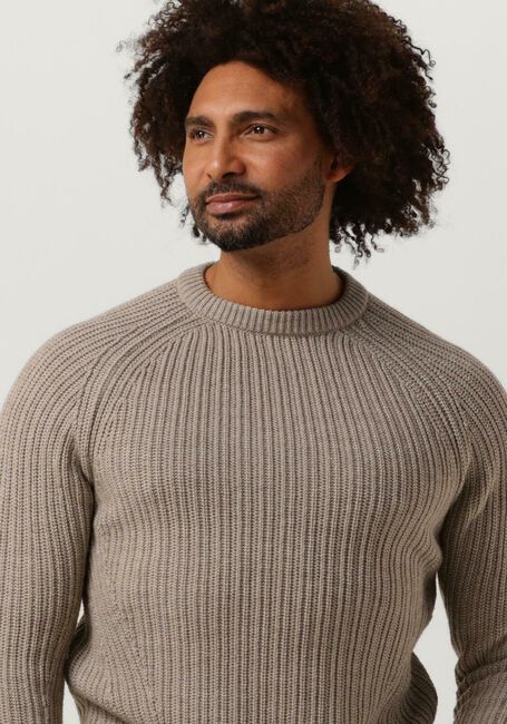Beige DRYKORN Pullover YAMATO 422001 - large