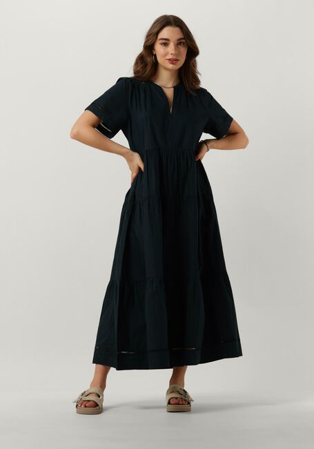 Dunkelblau BY-BAR Maxikleid JAY POPLIN DRESS - large