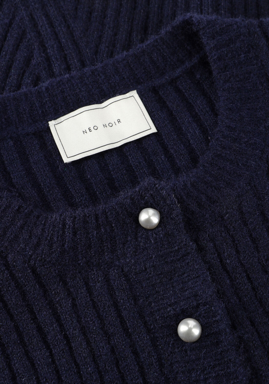 Dunkelblau NEO NOIR Strickjacke PULI KNIT CARDIGAN - large