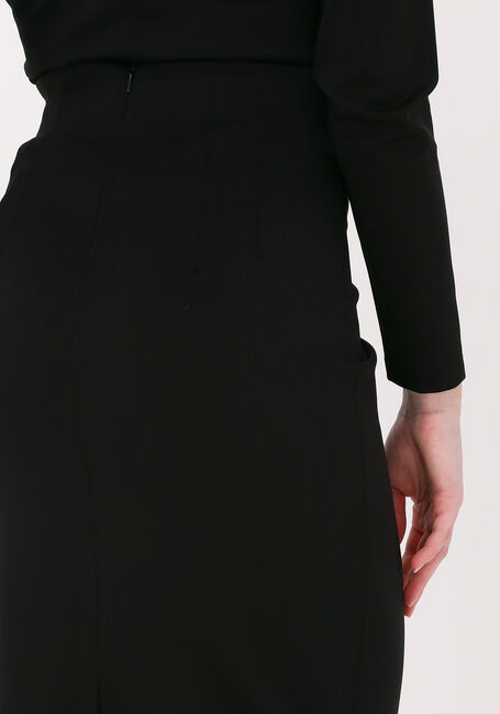 Schwarze VANILIA Midirock PUNTO FITTED SKIRT - large