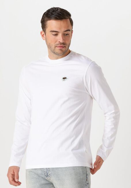 Weiße FORÉT T-shirt RELAX LONG SLEEVE - large