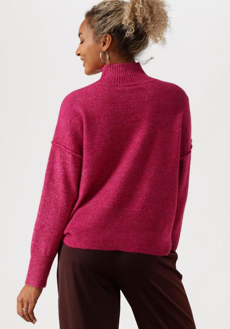 Fuchsie Y.A.S. Pullover YASBALIS LS HIGH NECK KNIT - large