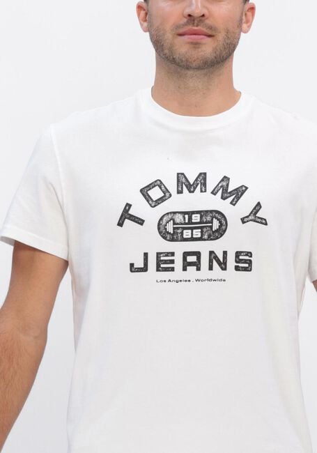 Wei&szlig;e TOMMY JEANS T-shirt TJM REG TJ GYM SS TEE EXT - large