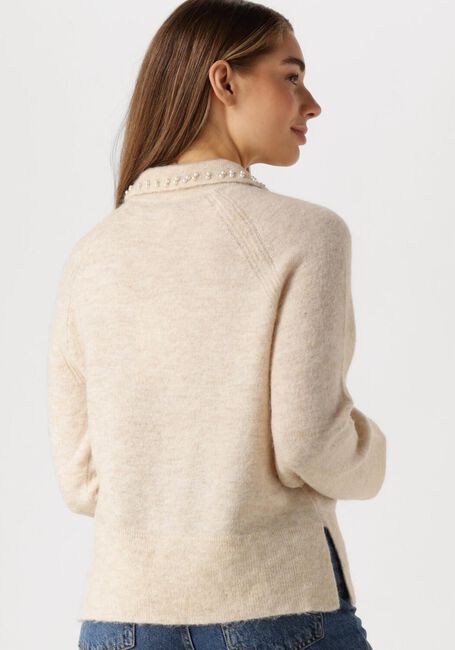 Beige Y.A.S. Pullover YASNERIS LS KNIT PULLOVER - large