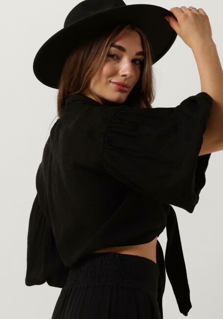 Schwarze MR MOOD Blusen MRS MABE TOP - large