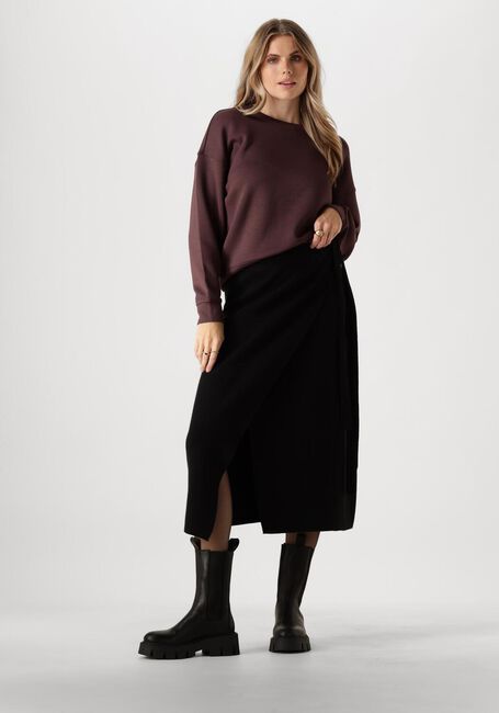 Schwarze MSCH COPENHAGEN Midirock MSCHKARITTE EAST SKIRT - large