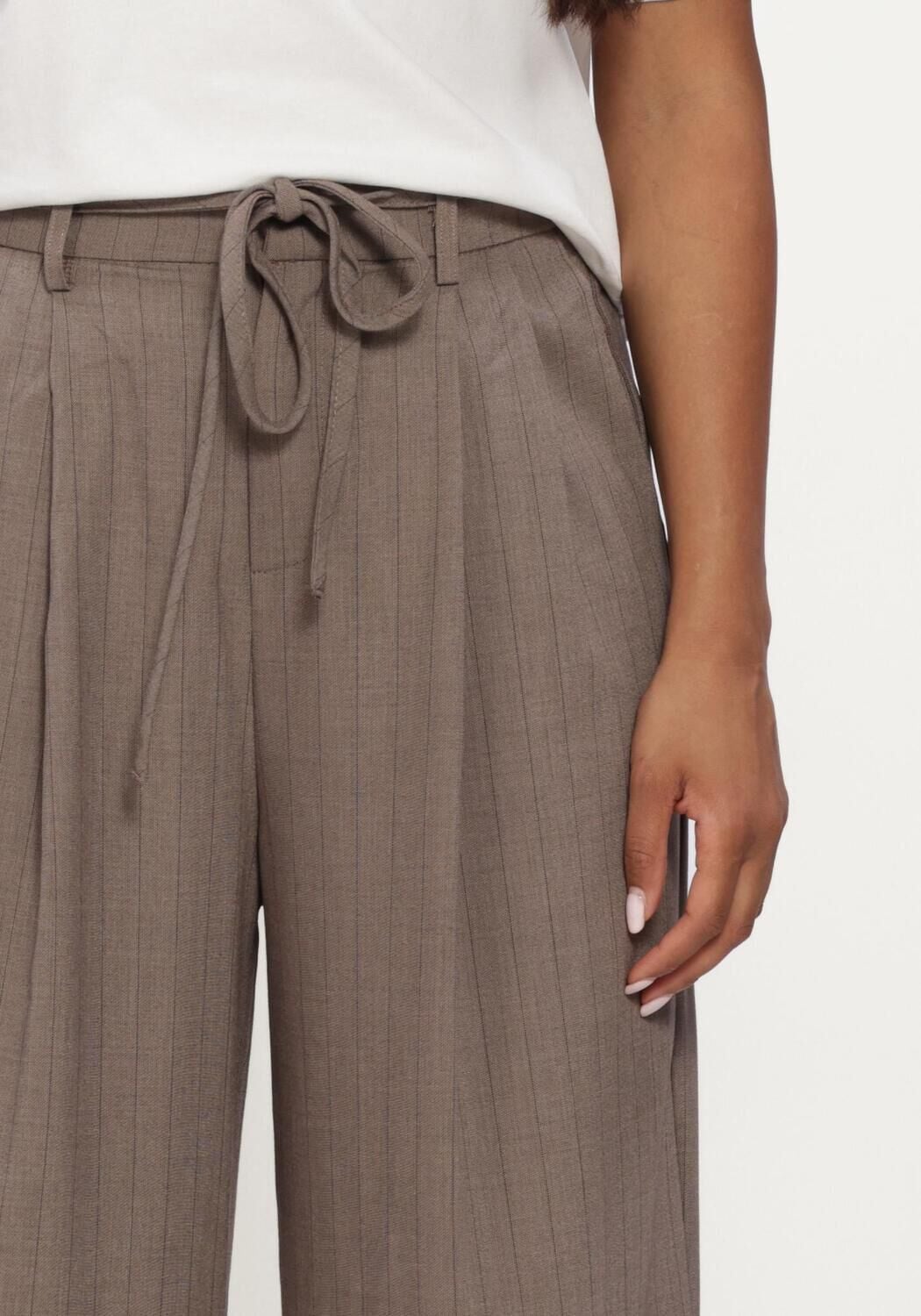Taupe GRACE & MILA Weite Hose TROUSER - large
