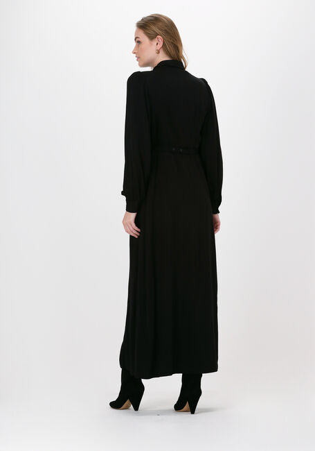 Schwarze SELECTED FEMME Maxikleid SLFMINA LS MAXI SHIRT DRESS BL - large