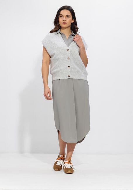 Hellblau KNIT-TED Strickjacke MARBLE - large