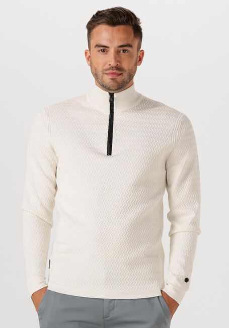 Weiße CAST IRON Pullover SOFT BLEND - large