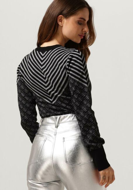 Schwarze GUESS Langarmshirts LS RN RENEE SWTR - large