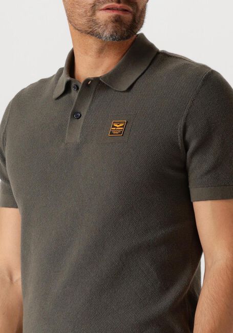Grüne PME LEGEND Polo-Shirt SHORT SLEEVE POLO COTTON - large