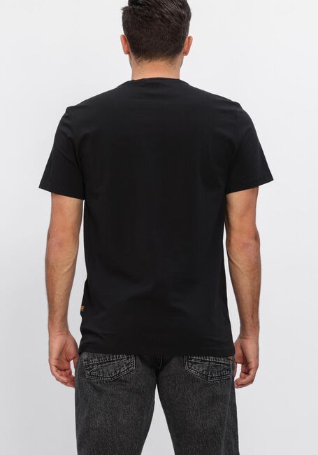 Schwarze G-STAR RAW T-shirt SLIM BASE R T S\S - large