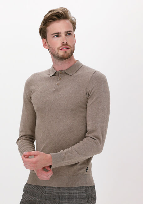Taupe SAINT STEVE Polo-Shirt BEREND - large