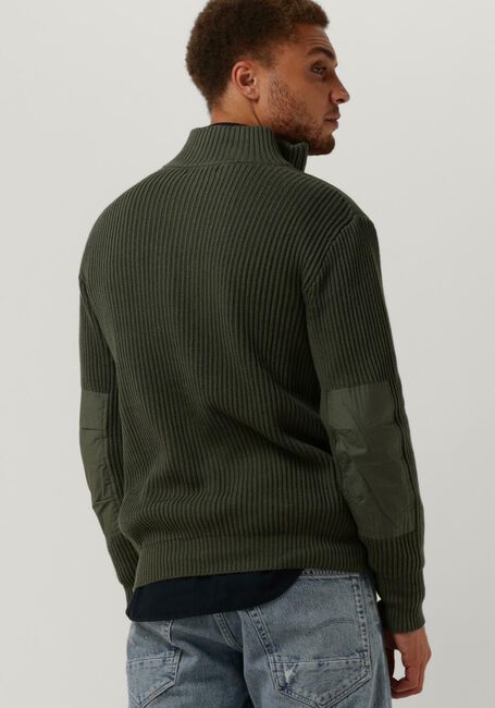 Grüne G-STAR RAW Sweatshirt ARMY HALF ZIP KNIT - large