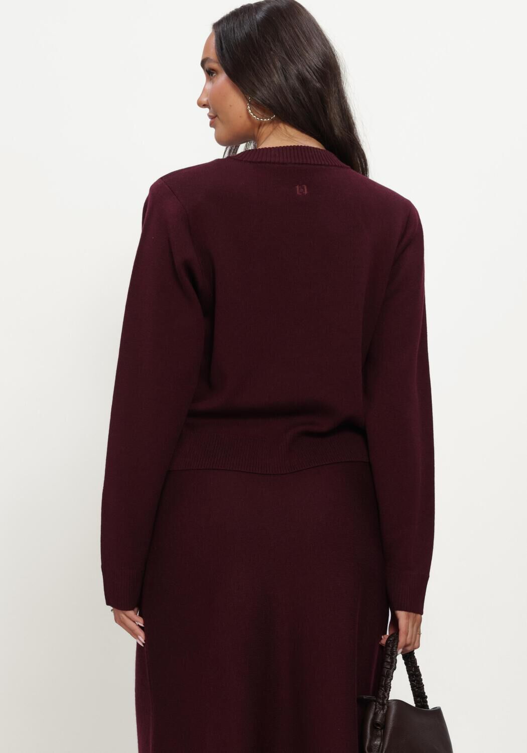 Bordeaux TWIST & TANGO Pullover KELLY KNITTED SWEATER - large